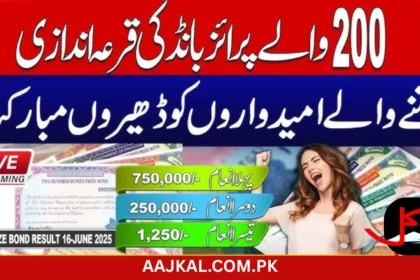 Rs 200 Prize Bond Draw June 2025